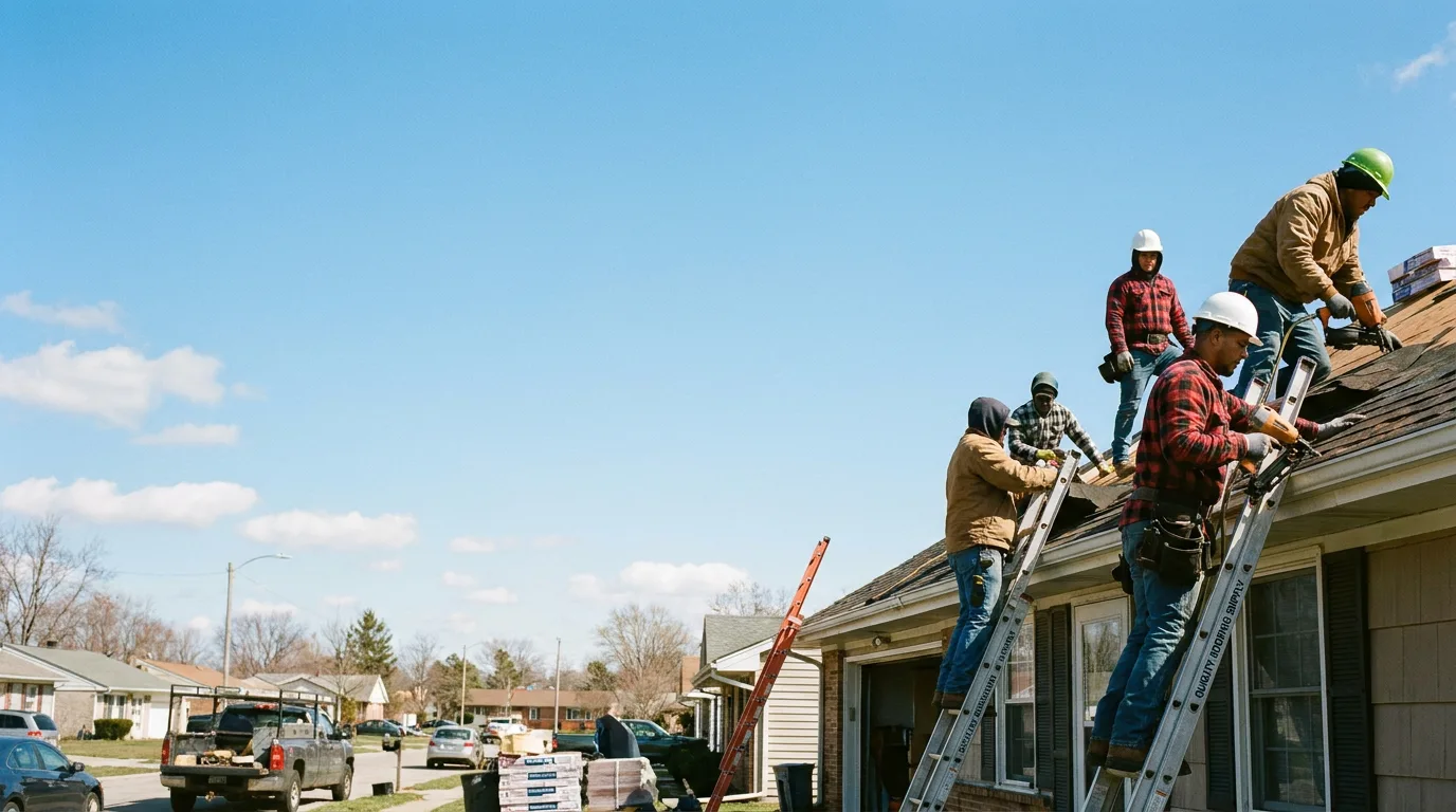 Roofing in Moline, IL near me